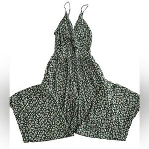 Angie Green cactus cacti Patterned Jumpsuit